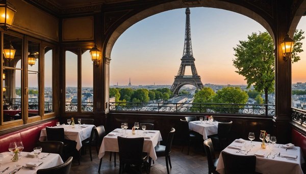 Les meilleurs restaurants autour de la tour eiffel
